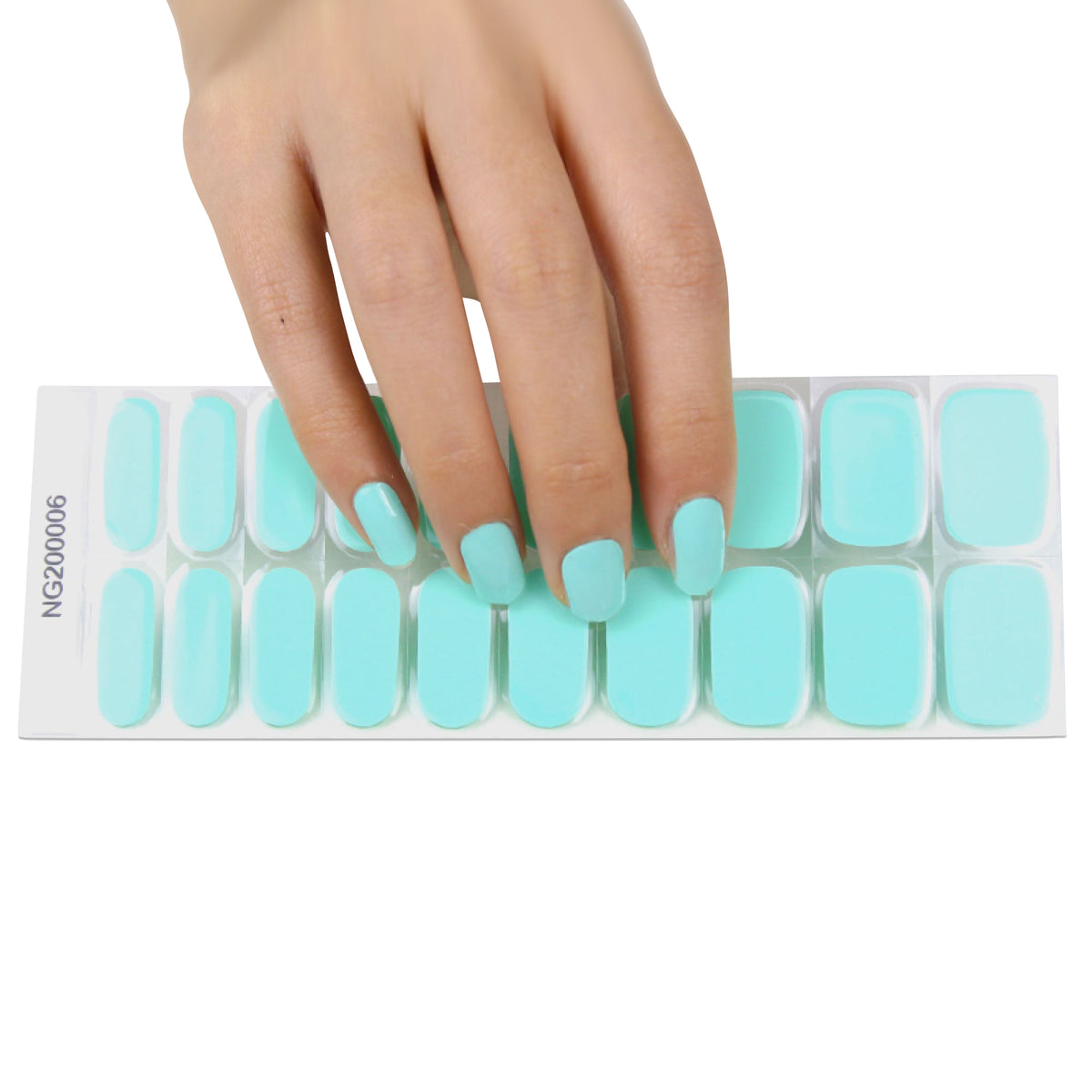 Maniküre mit Gel-Stripes - Pastell Blau 💙