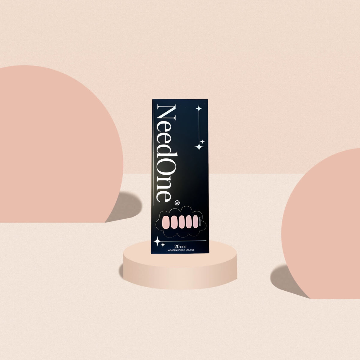 Maniküre mit Gel-Stripes - Pastell Peach 🍑