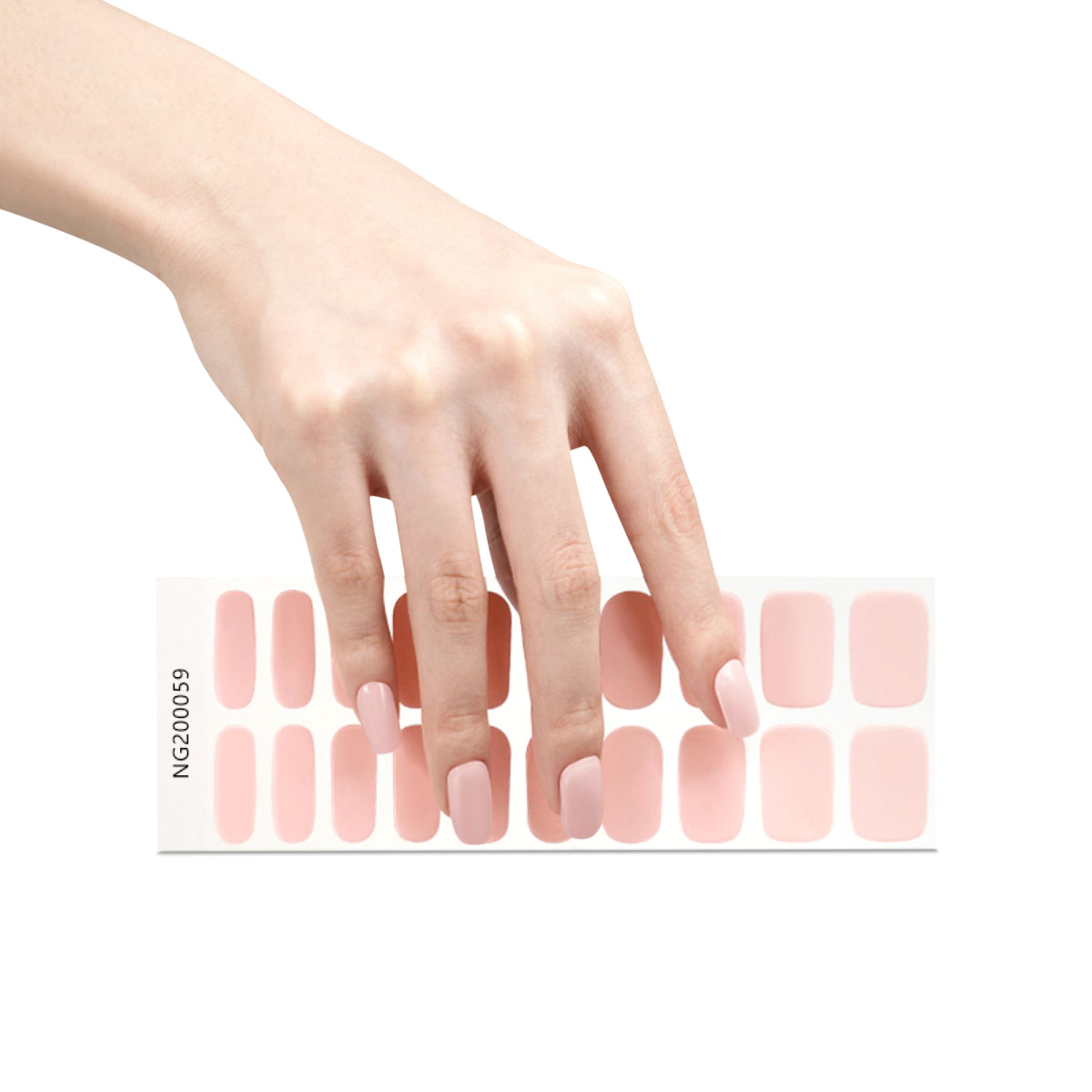 Maniküre mit Gel-Stripes - Rosé Natur 💗