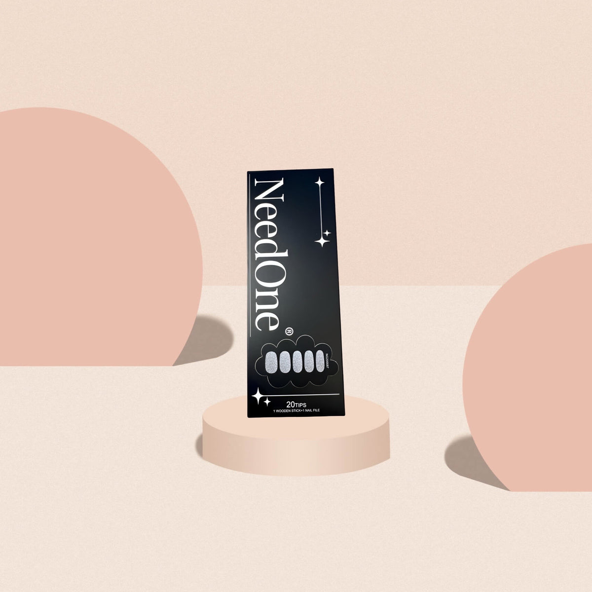 Maniküre mit Gel-Stripes - Silber Glitzer 🤍