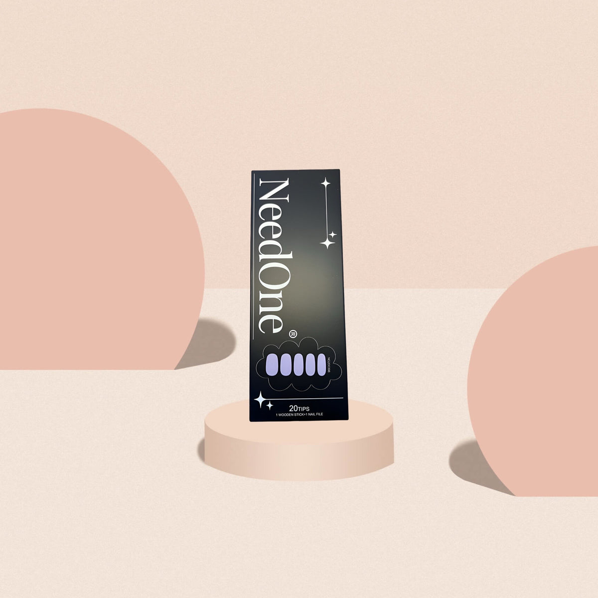 Maniküre mit Gel-Stripes - Flieder Pastell 💜