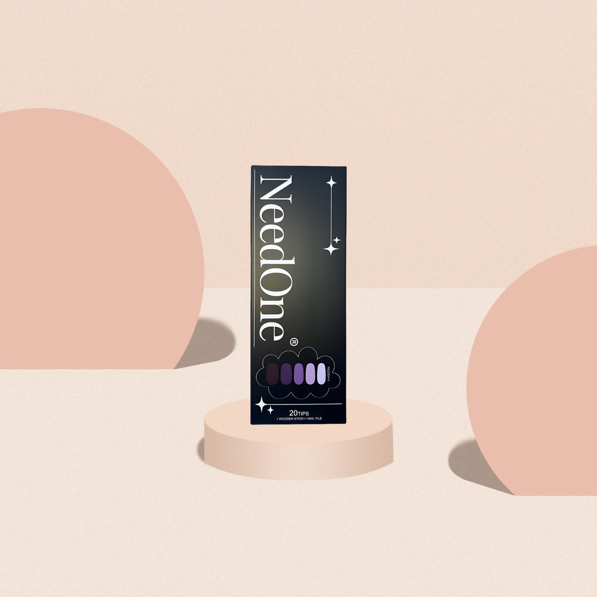 Maniküre mit Gel-Stripes - Violett Harmonie 💜