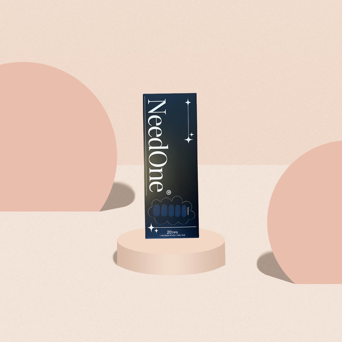 Maniküre mit Gel-Stripes - Saphir Blau 💙